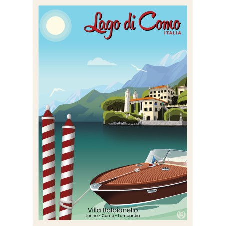 Affiche Lago di Como